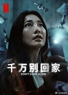 千万别回家 海报